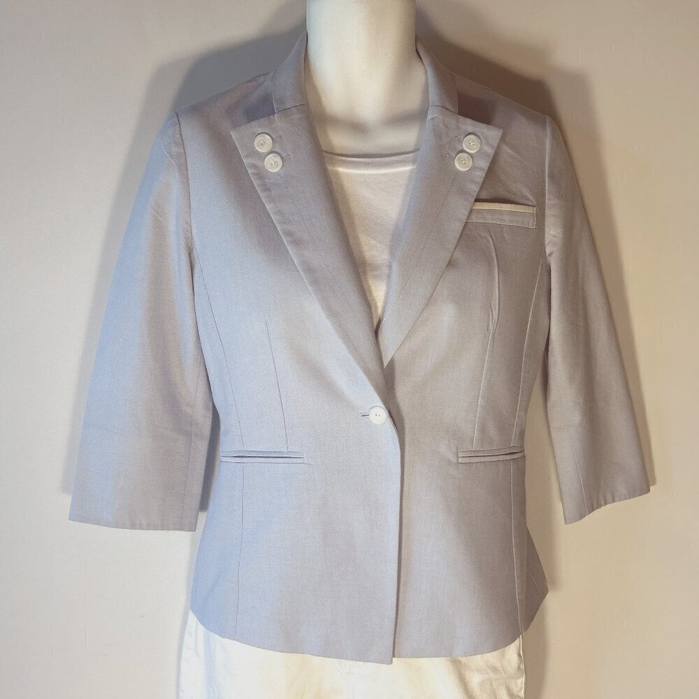 Cremieux SZ8 Pale Blue Blazer Old Money Preppy Classic Academia Country Club Chi
